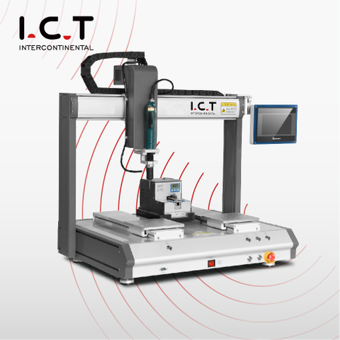 I.C.T-SCR540 | Desktop Automatic Fixing Inline Fastening Screw Robot Unit 
