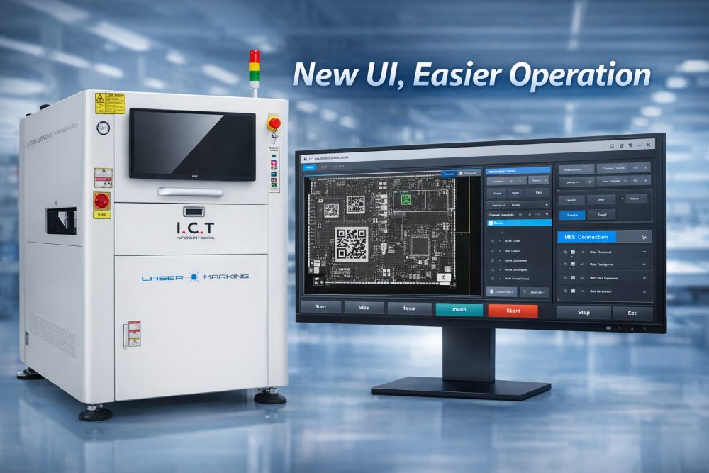 SMT laser marking machine SMT laser marking machine