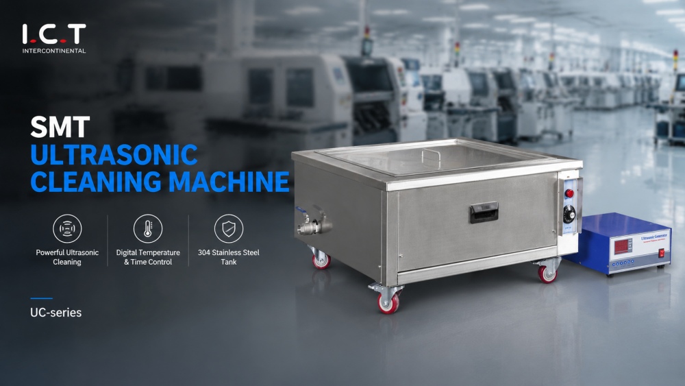 SMT Ultrasonic Cleaning Machine I.C.T UC-series SMT Ultrasonic Cleaning Machine I.C.T UC-series