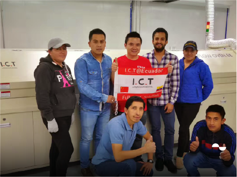 LCD TV motherboard SMT production line in Ecuador