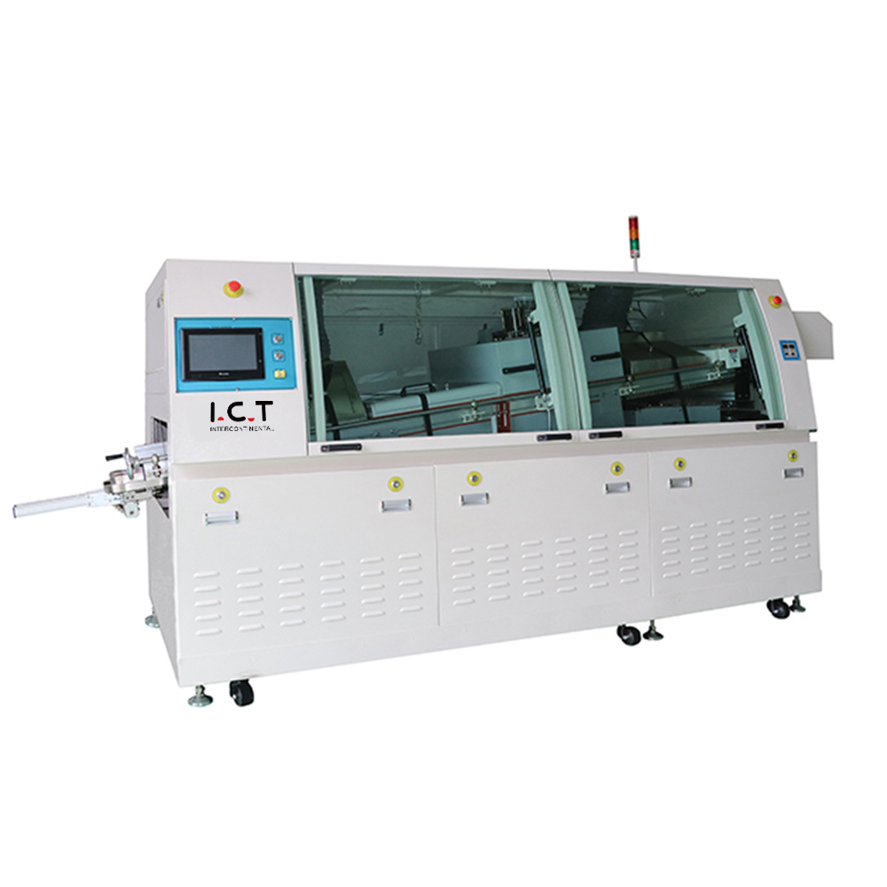 I.C.T-W3 | High Quality Automatic Lead-free DIP Dual Wave Soldering Equipment