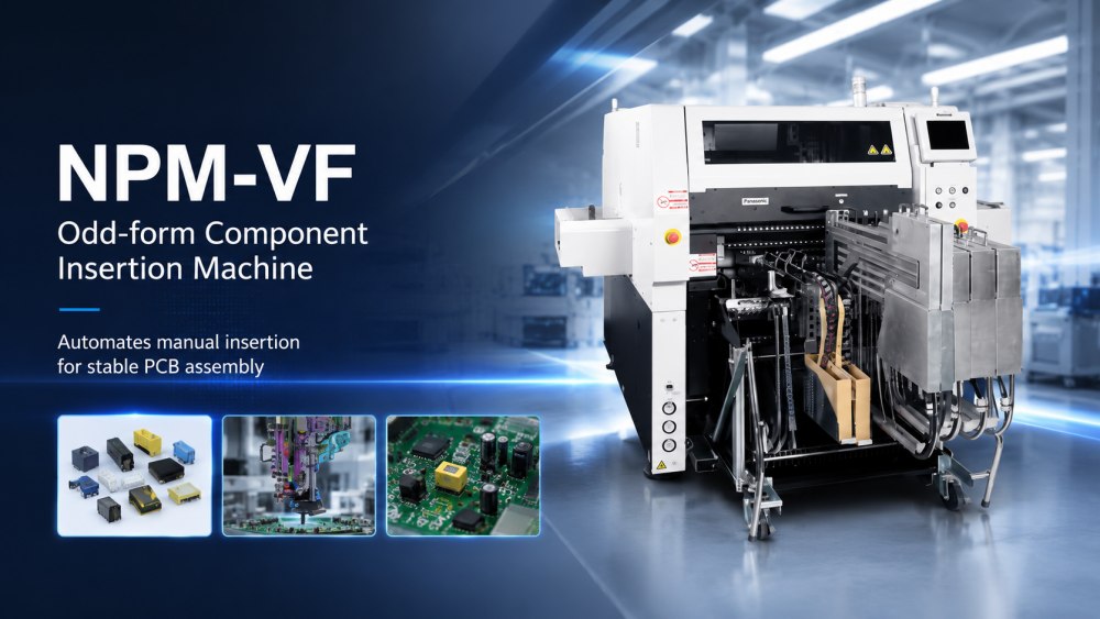 Odd-form Component Insertion Machine NPM-VF Odd-form Component Insertion Machine NPM-VF