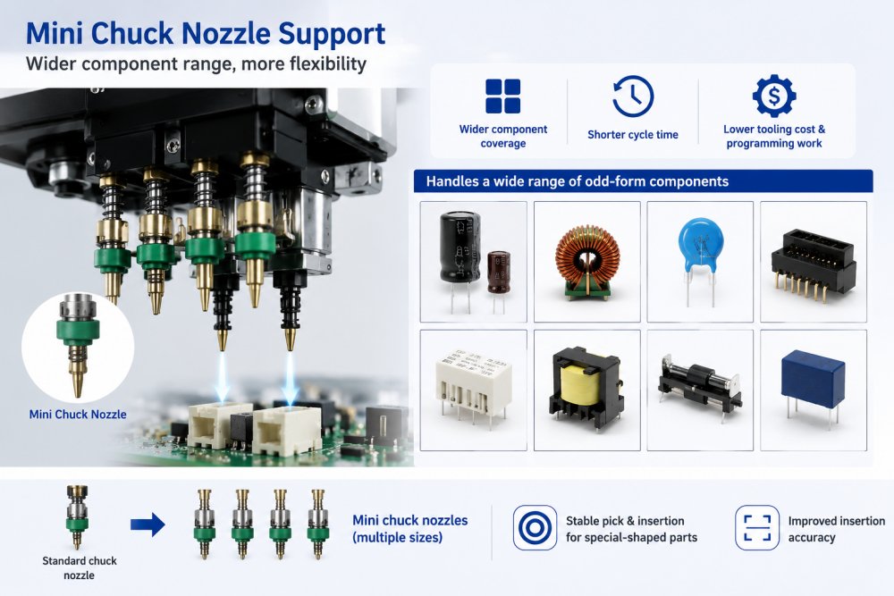 Mini Chuck Nozzle Support Mini Chuck Nozzle Support