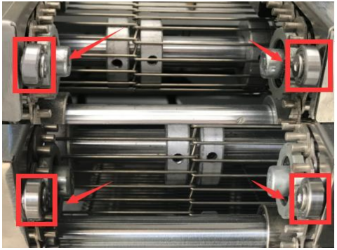 bearings of reflow oven