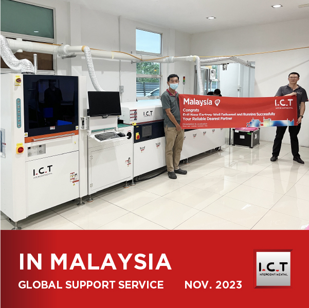  I.C.T Delivers PCBA Coating Line for Electronics Manufacturing in Malaysia