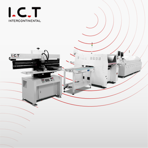 I.C.T | Economical Semi-auto High Quality SMT LED Production Line