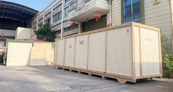 Packaging of reflow oven