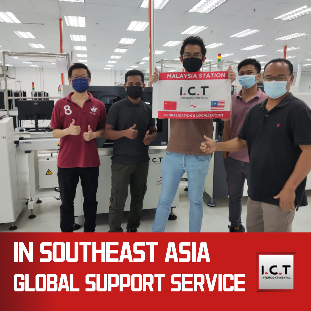 I.C.T-4034 High Quality Full-auto SMT PCB Printing Machine