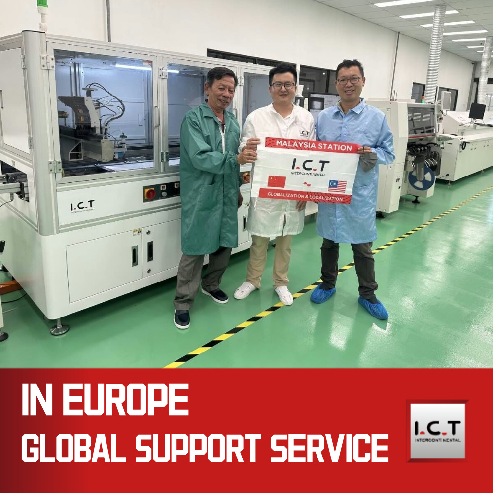 I.C.T | SMT peripherals PCB led bulb dispensing adhesivepu glue  Machine