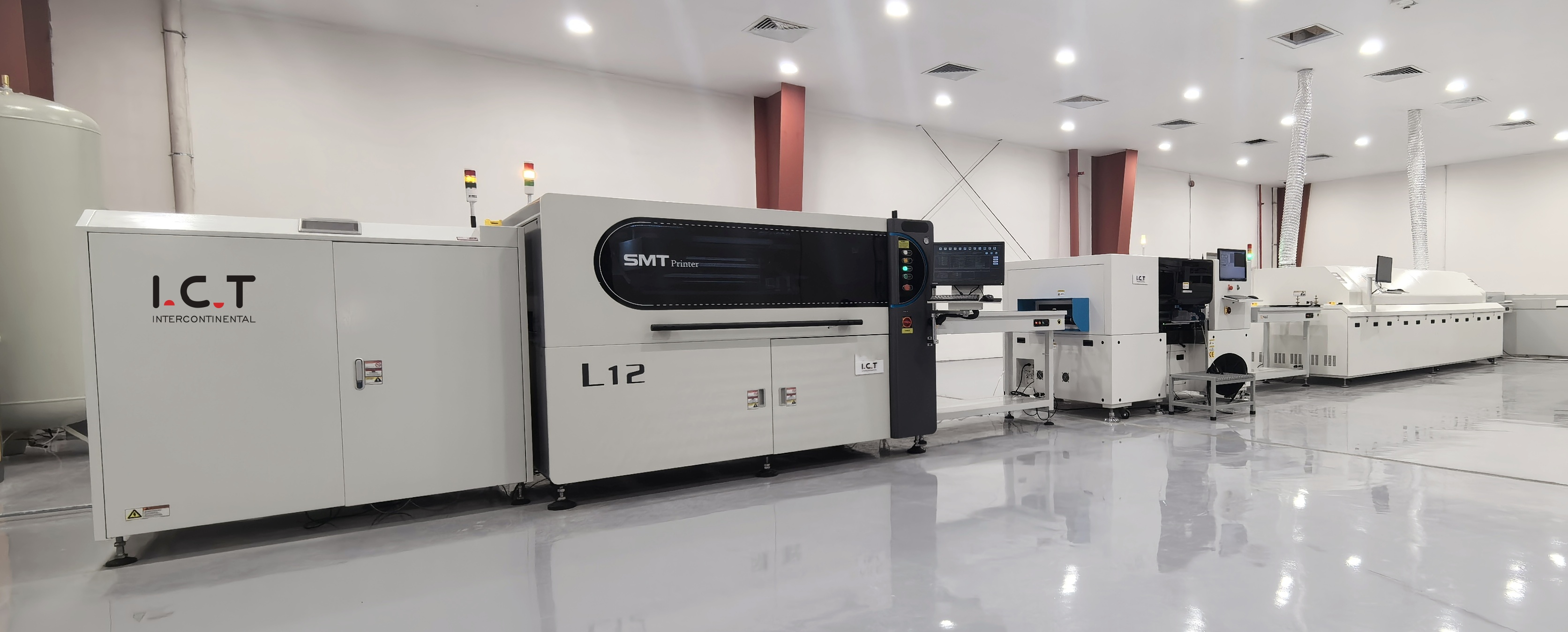 I.C.T SMT Line in Saudi Arabian LED Lighting Manufacturer