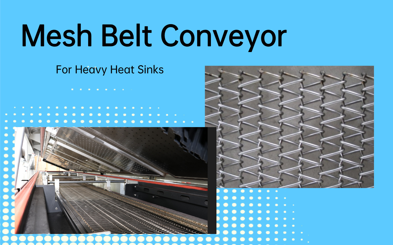 3.1 Pure Mesh Belt Conveyor Design to Support Heavy Loads