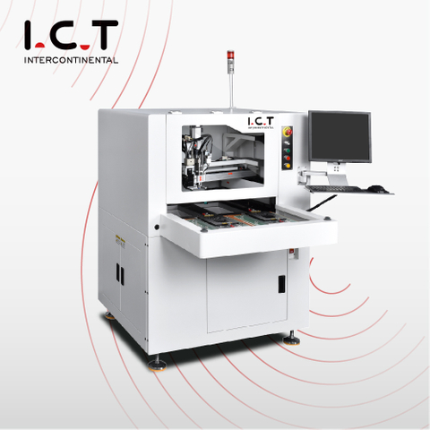 I.C.T | Small Production CNC Milling Drilling Machinery for PCB Mini Router CNC Panel Separator
