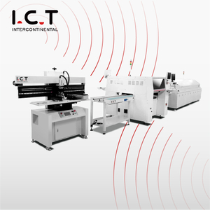 I.C.T | Semi-auto SMT SMD Production Line