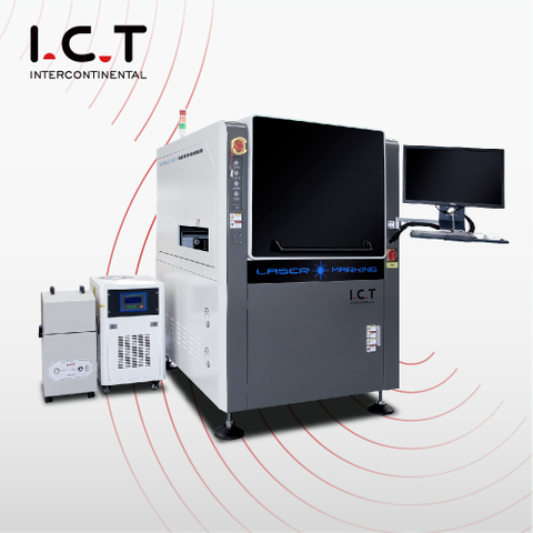I.C.T-510 | 3D Laser Label Printing Machine Green Color Laser Marking Machine