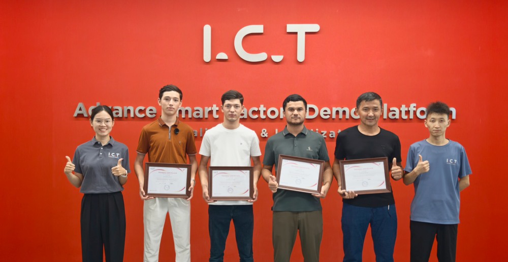 Uzbekistan Customer Completed Training at I.C.T