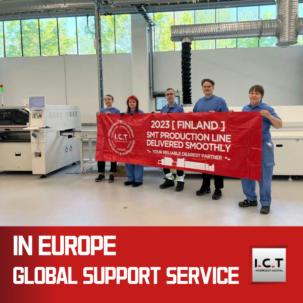 I.C.T | SMD Solder Paste Automatic Printer Stencil Screen PCB Printing Machine