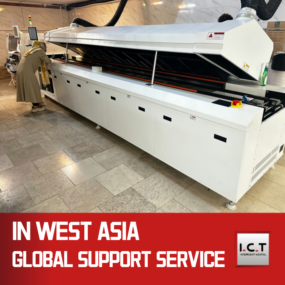 I.C.T | Reflow Oven 8 Zone