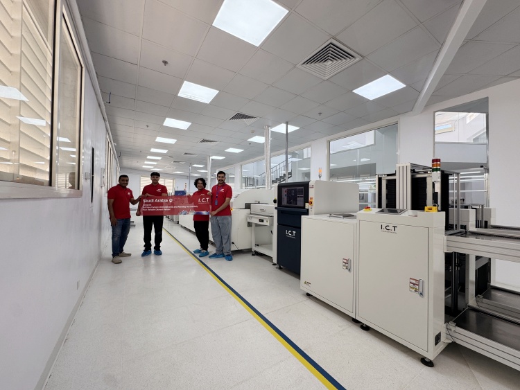 I.C.T smt line in Saudi Arabia