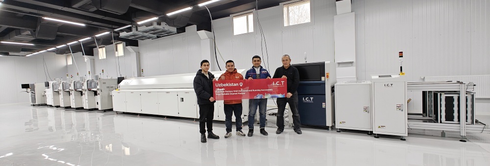 I.C.T SMT and DIP Line Technical Support in Uzbekistan