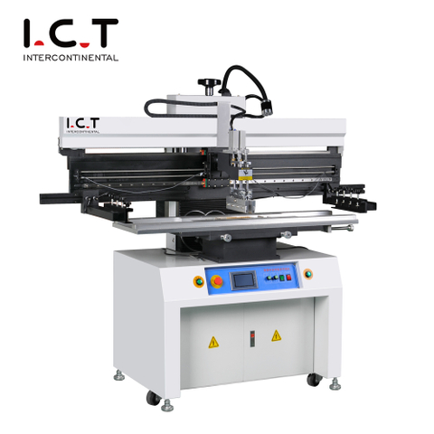 I.C.T-P15 | High Speed SMT Stencil Printer Machine Semi-auto Model