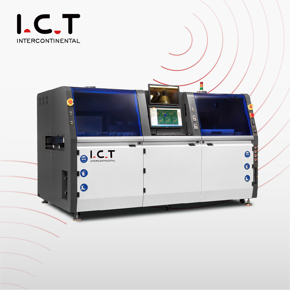 Fully Automatic DIP On-line Selective Wave Soldering Machine I.C.T-SS350