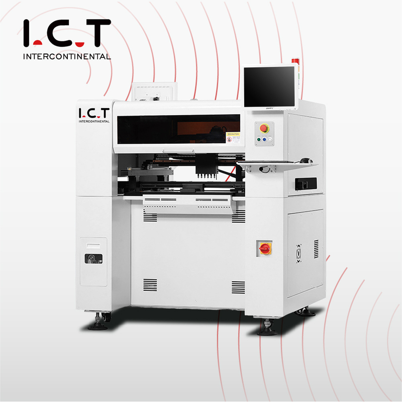I.C.T | Electronic Component's Pick and Place SMT Machine 450*450mm PCB Chip Mounter