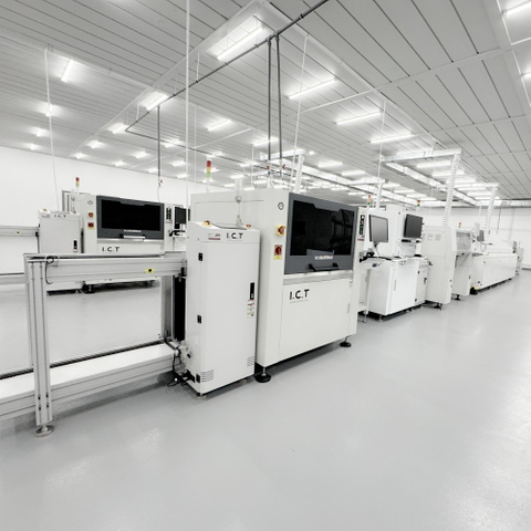 I.C.T | LED Lamp Line Assemble Strip SMT Line