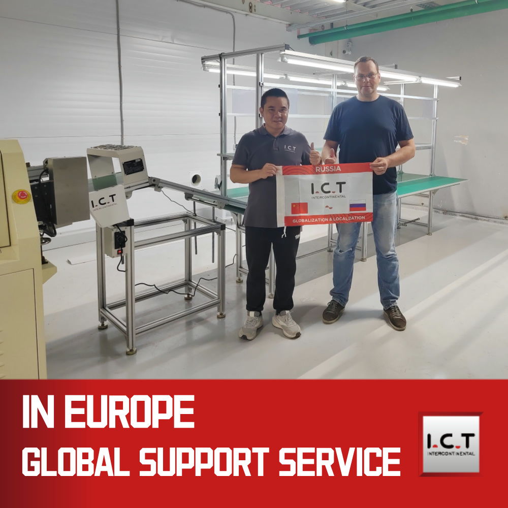 I.C.T | SMT DIP Lead-Free Wave Soldering Machine | I.C.T-W2