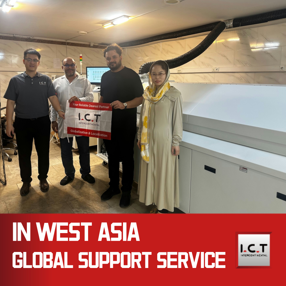 I.C.T | Lead-Free Hot Air IR Reflow Soldering Toaster Oven SMD 600mm with Heating Motor