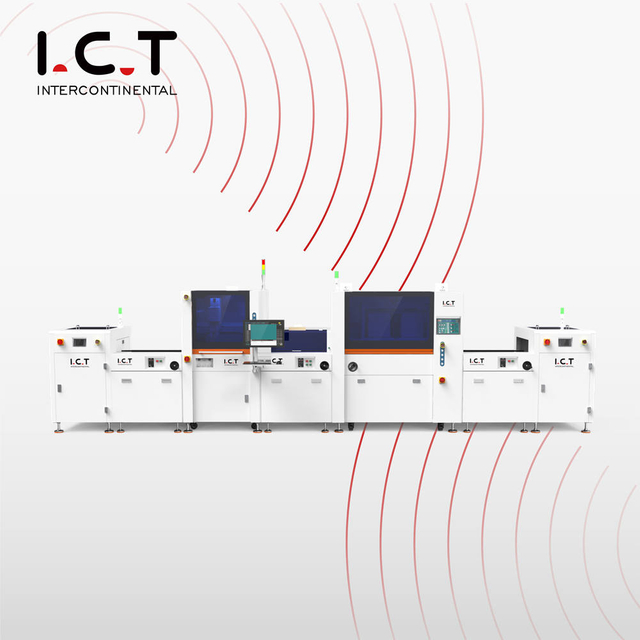 I.C.T丨SMT Conformal PCBA Selective Coating Line Solution for PCBAs