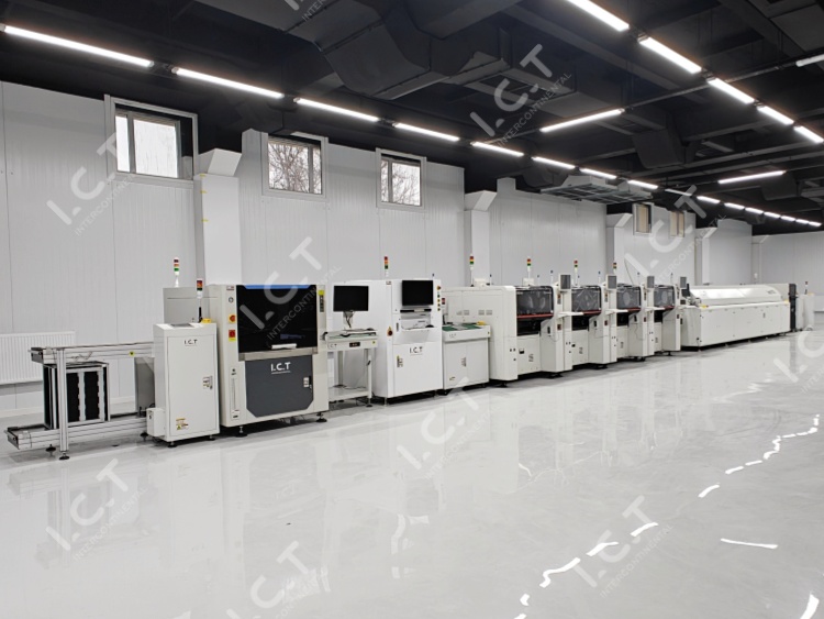 I.C.T SMT Production Line in Uzbekistan
