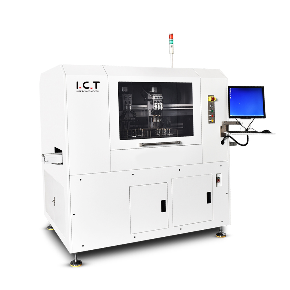 I.C.T | SMT PCBA Router Machine PCB Circuit Depaneling Routing Machine with Camera