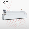 I.C.T | SMT Reflow Oven Conveyor Chain 6 Zone Touchscreen Reflow PCB in Oven