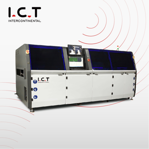 I.C.T | On-line Selective Wave Soldering Machine THT Process I.C.T-SS350