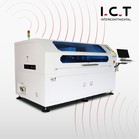 I.C.T | Smd high precision SMT automatic PCB solder paste printing machine