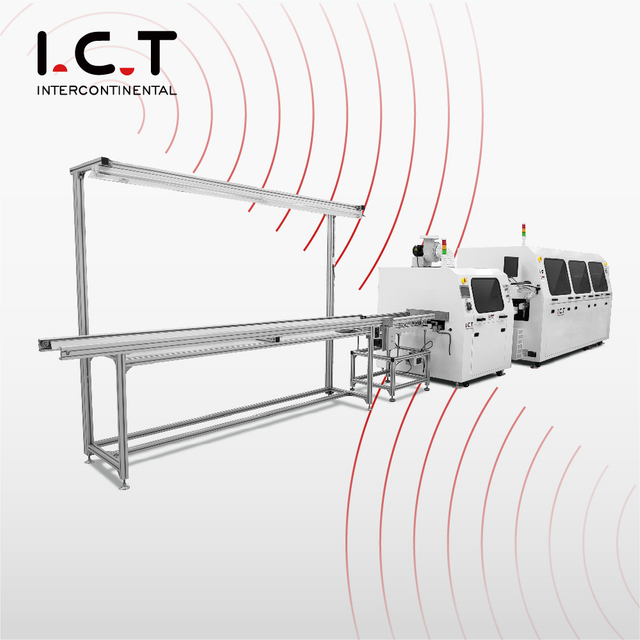 I.C.T-Acrab350 | High Stability DIP PCB Nitrogen Wave Soldering Machine