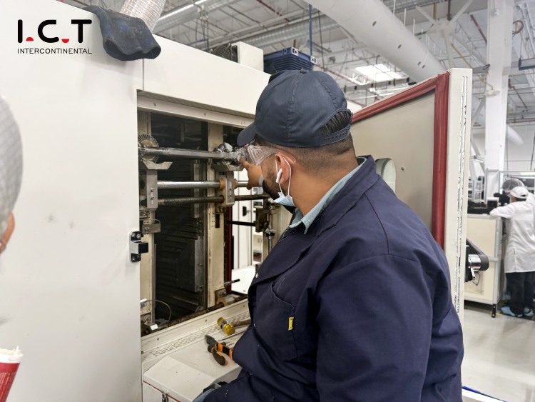I.C.T Oversea Support for Vertical Curing Oven in Mexico 3