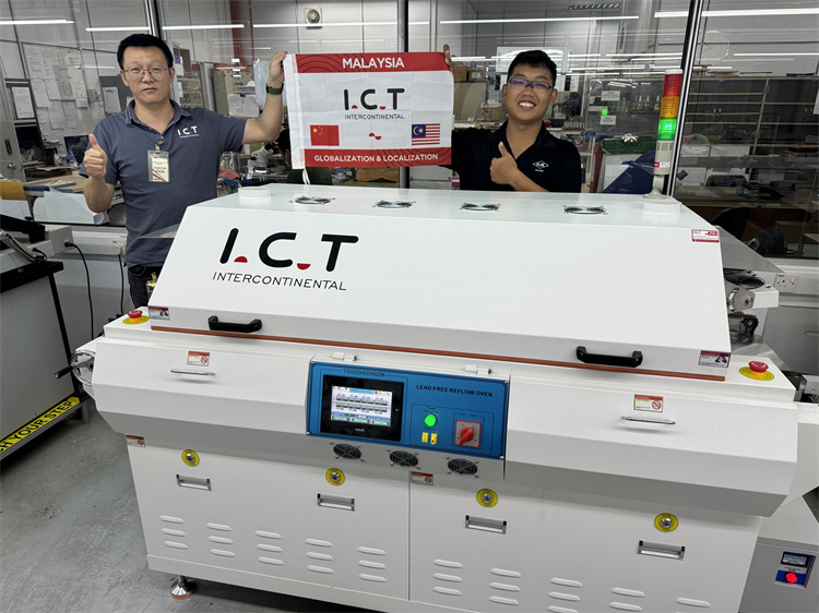 customized T4 Reflow Oven with a conveyor width of 400mm (1)