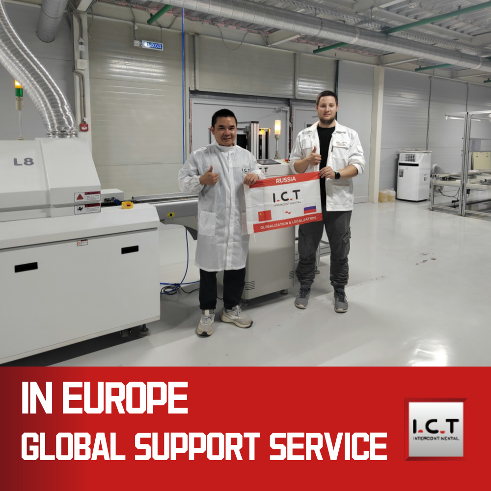 I.C.T-T8 | Hot Air 8 Trays Electric Reflow Convection Oven with High Quality