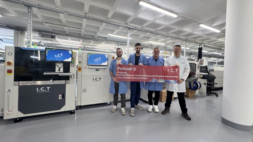 I.C.T successful delivery an SMT line solution in Portugal.jpg