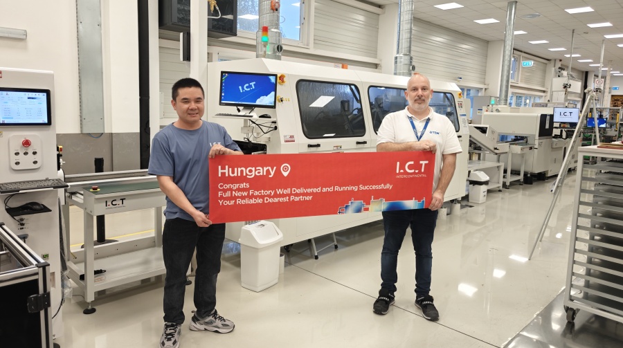 I.C.T Delivers THT Production Line for Power Controller Manufacturing in Hungary
