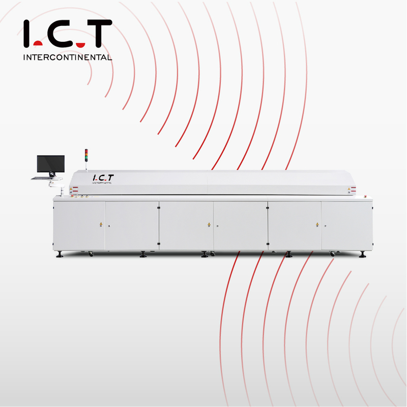 I.C.T | SMT Reflow Soldering Oven Heating 450mm Width PCB