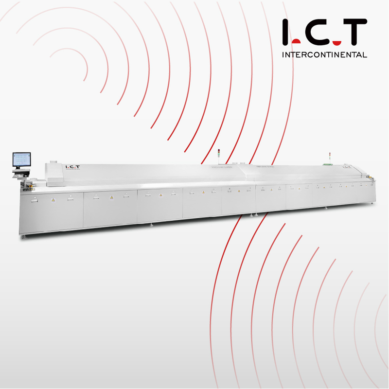 I.C.T | Radiator Reflow Soldering Oven Led Bar Reflow Oven from China ...