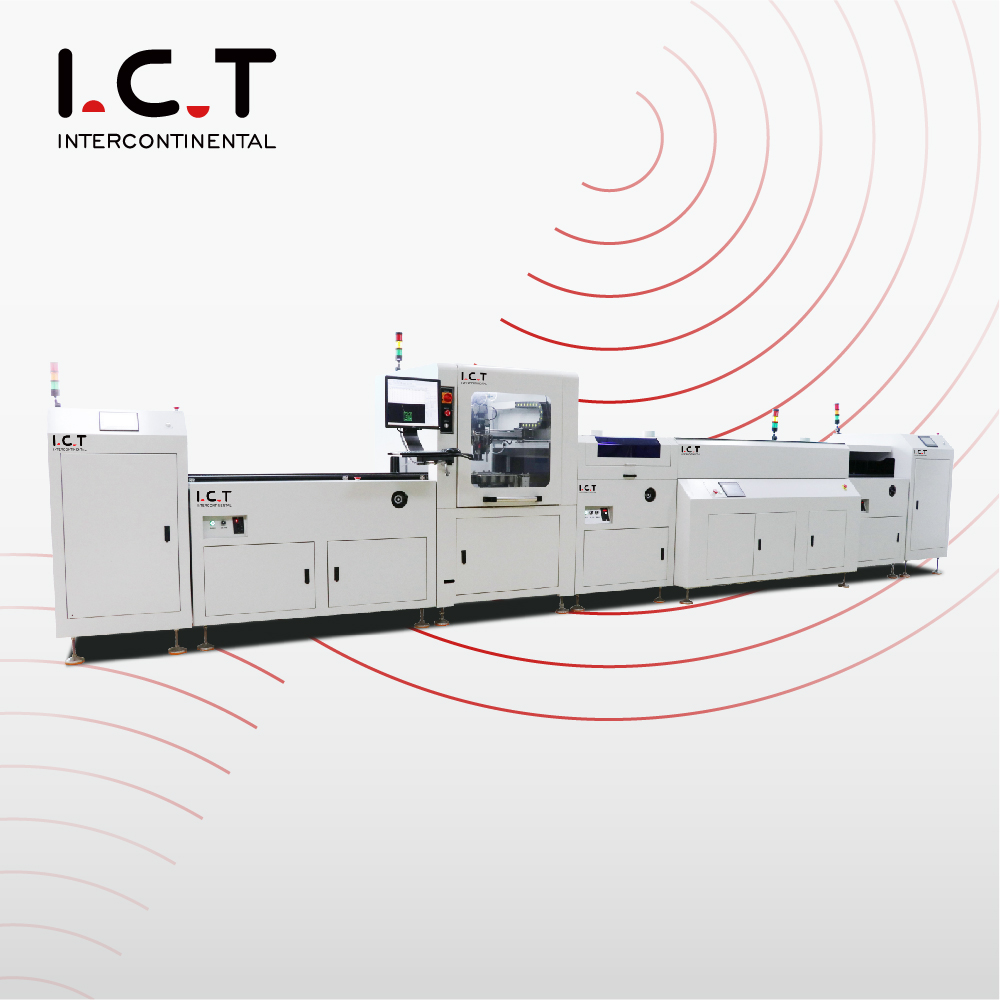 I.C.T-T650丨SMT PCB Selective Conformal Coating Machine