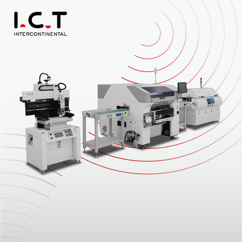 I.C.T | LED Bulb Assembly Line Semi Automatic Machine