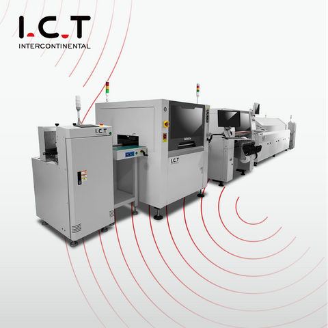 I.C.T | Cost-effective SMT PCB Assembly Production Line with High Speed