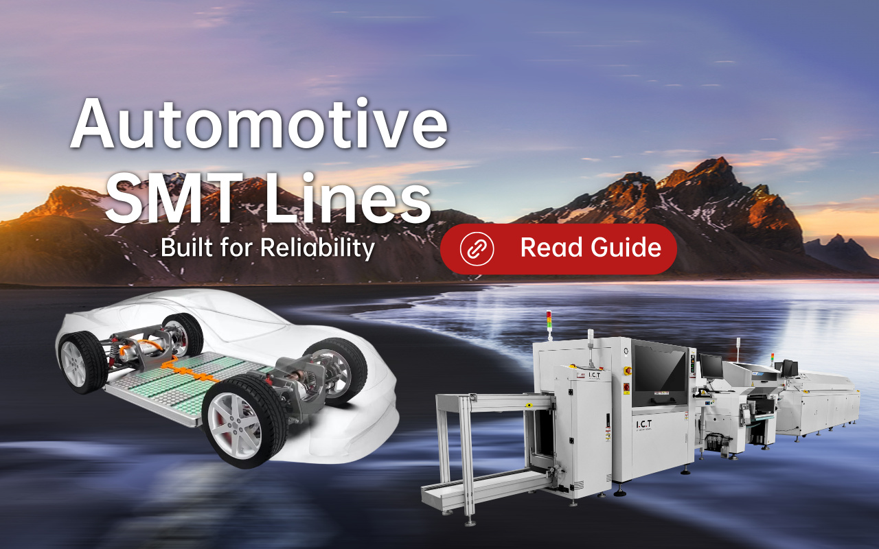 0 How To Choose SMT Production Line for Automotive Electronics Manufacturing