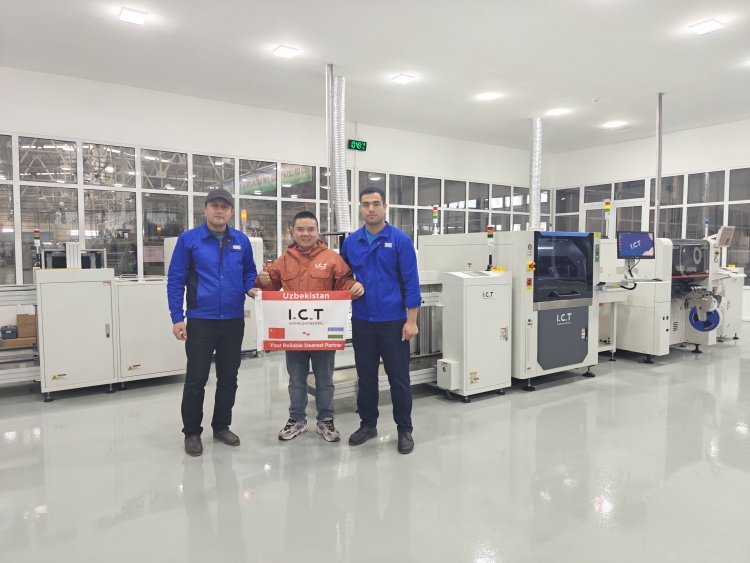 I.C.T SMT Line Automotive PCBA in Uzbekistan