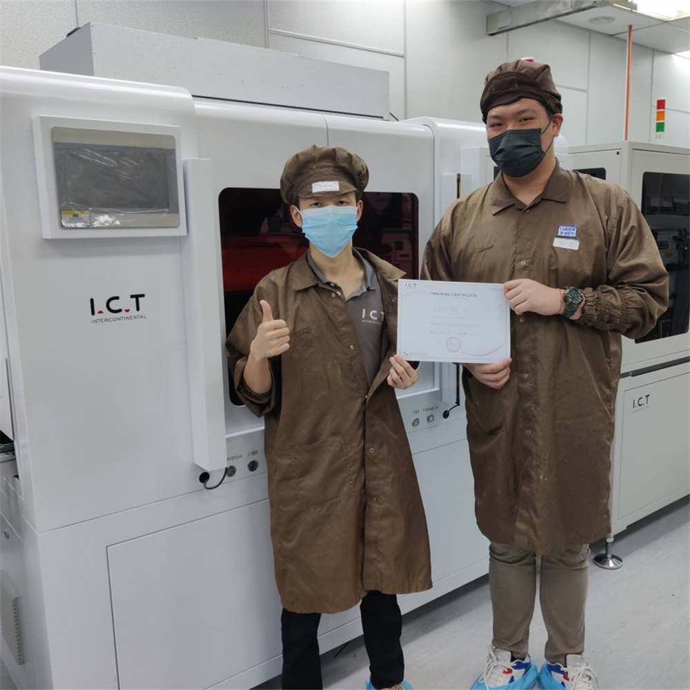 I.C.T | Automatic Pick And Place Offloading System PCBA / IC Placement Machine