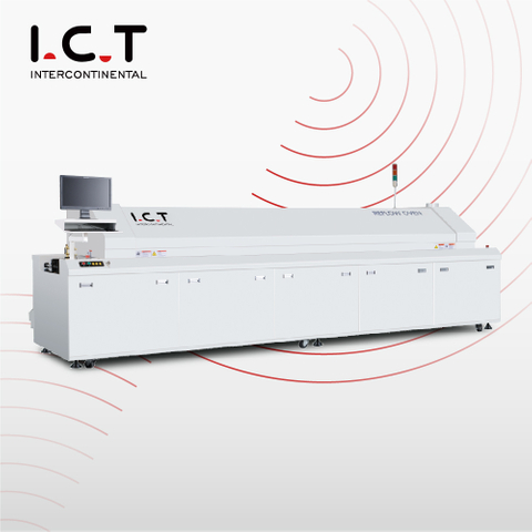 I.C.T | Shenzhen SMT Soldering Machine Lead Reflow Oven Soldering 